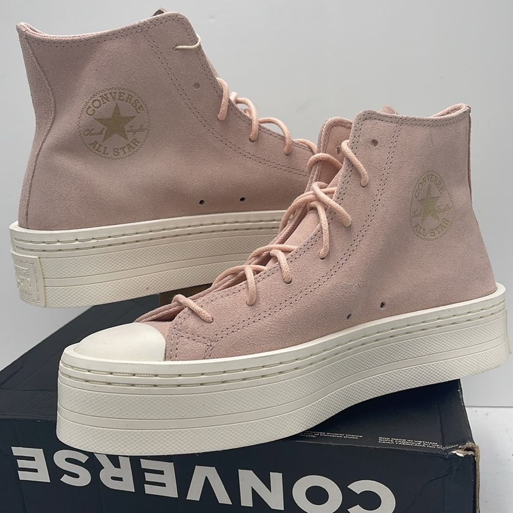Converse WMNS Pink High-Top Sneakers Platform A04663C
CTAS MODERN LIFT HI PINK - Picture 9 of 16